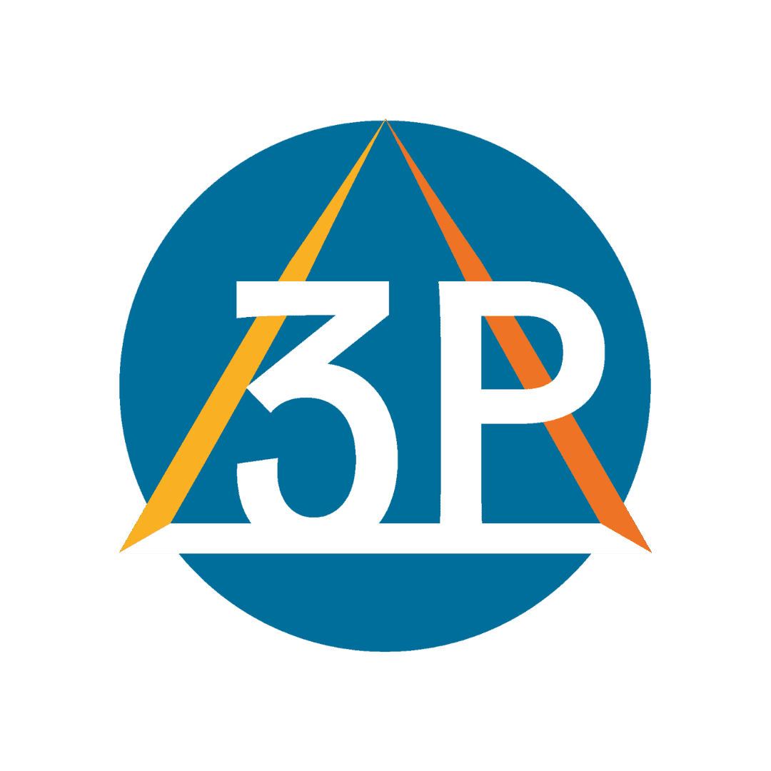 3 p Logo