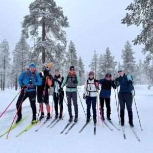Langlaufen Finnisch Lappland